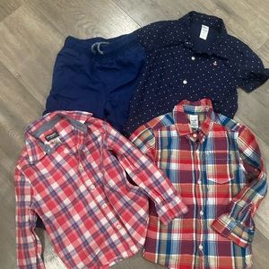 Oshkosh & Carters boys clothes size 4t